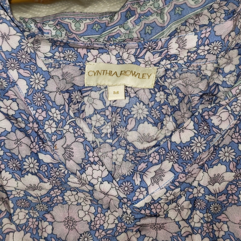 Cynthia Rowley Boho Top Boho-Beautiful! - Picture 2 of 11